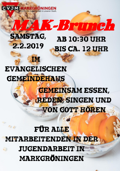 Flyer MAK-Brunch 2.2.2019